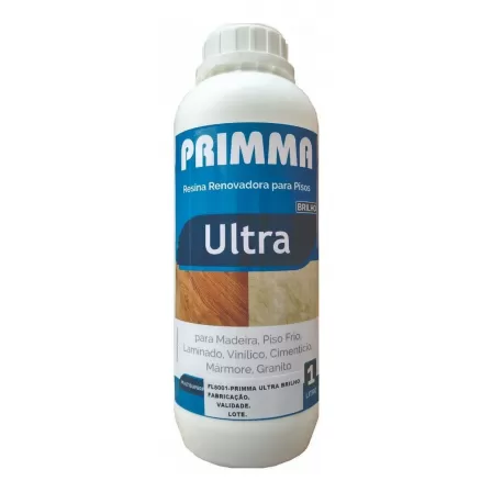 Primma Ultra Brilho Renovador Piso Madeira 1L